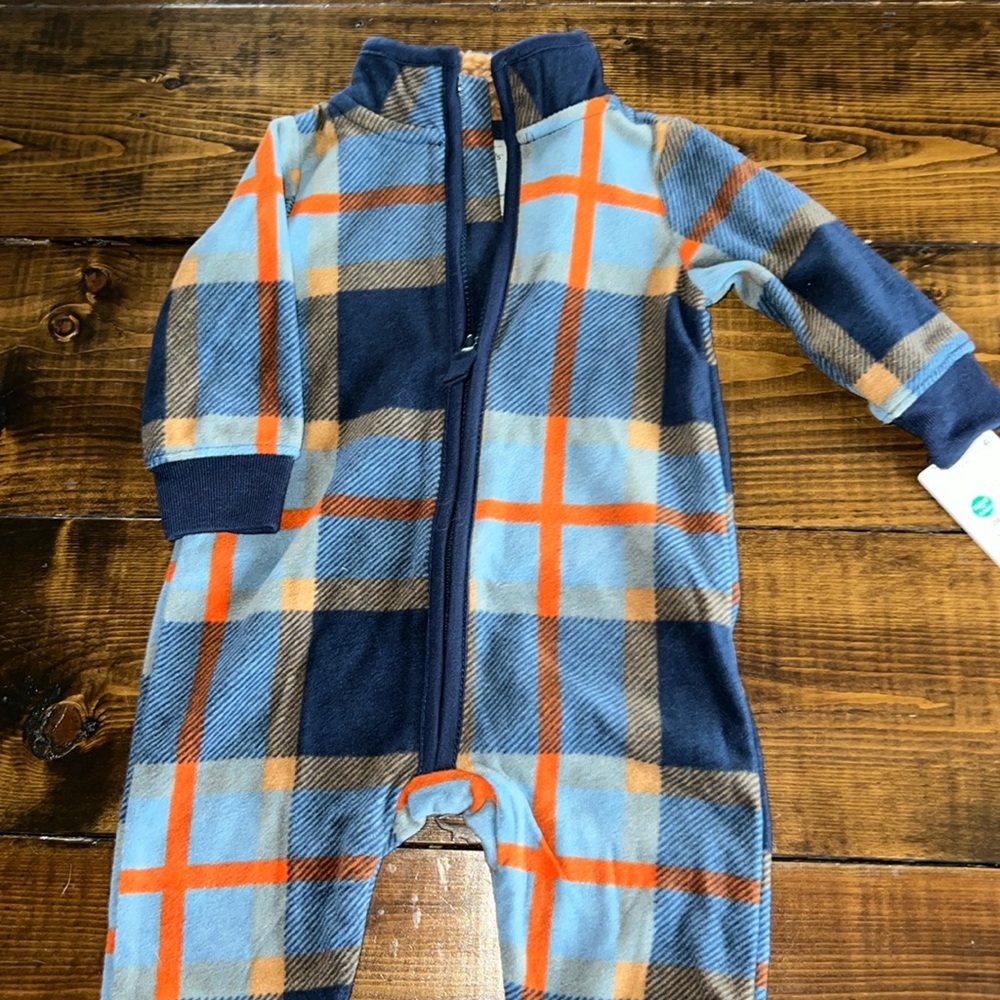 Carter’s cozy flannel onsie